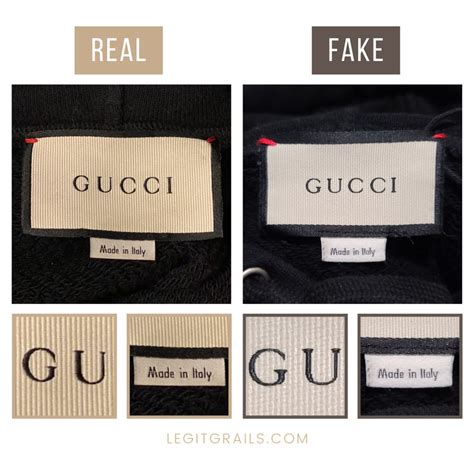 how to tell if gucci sweater is real|genuine Gucci hoodie.